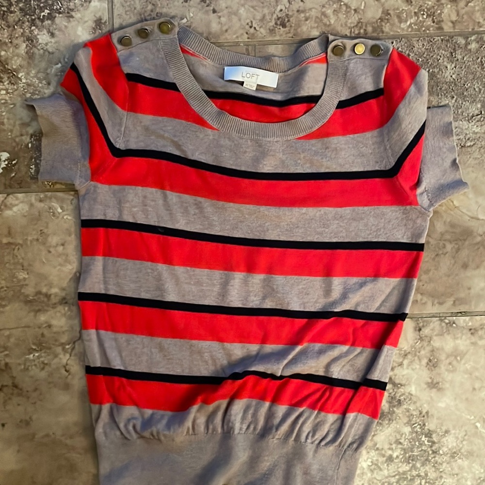 Loft short sleeve sweater